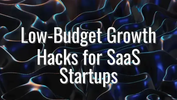 Low-Budget Growth Hacks for SaaS Startups - low-budget growth hacks for SaaS